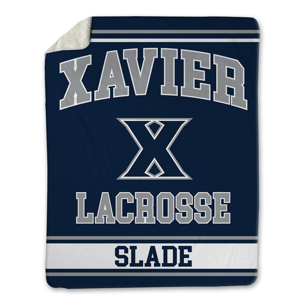 Xavier - NCAA Women's Lacrosse : Claire Slade - Blanket-0
