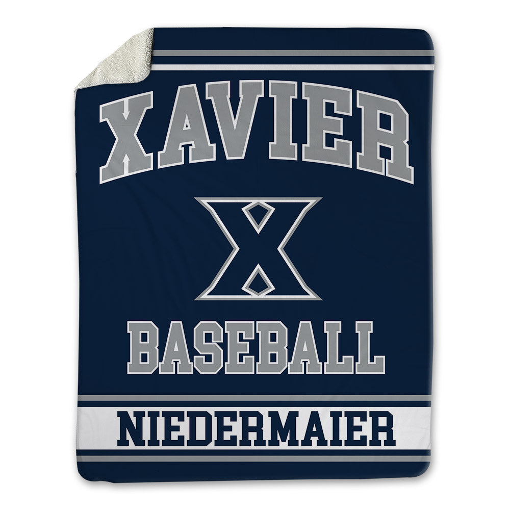 Xavier - NCAA Baseball : Roger Niedermaier - Blanket-0