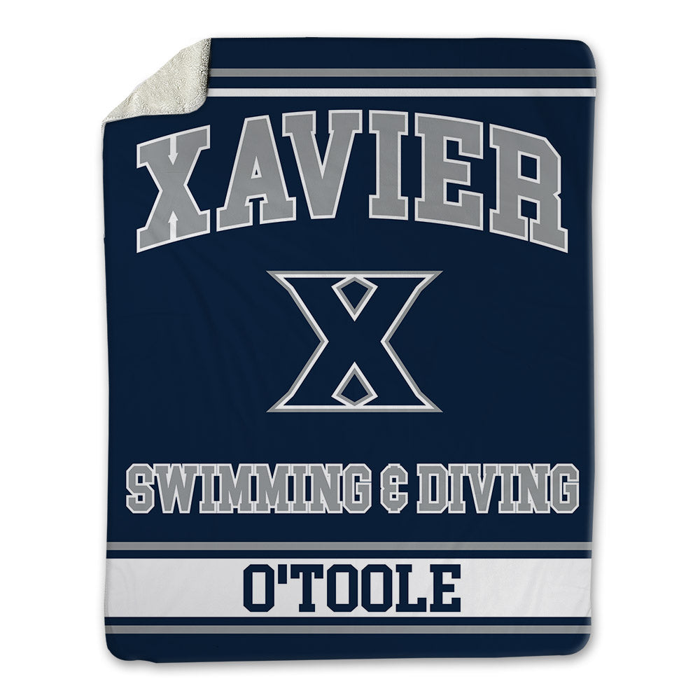 Xavier - NCAA Women's Swimming & Diving : Maggie O'Toole - Blanket-0