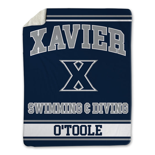 Xavier - NCAA Women's Swimming & Diving : Maggie O'Toole - Blanket-0