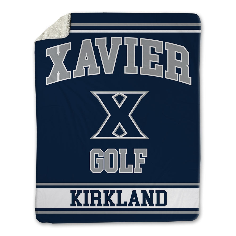 Xavier - NCAA Women's Golf : Ashley Kirkland - Blanket-0