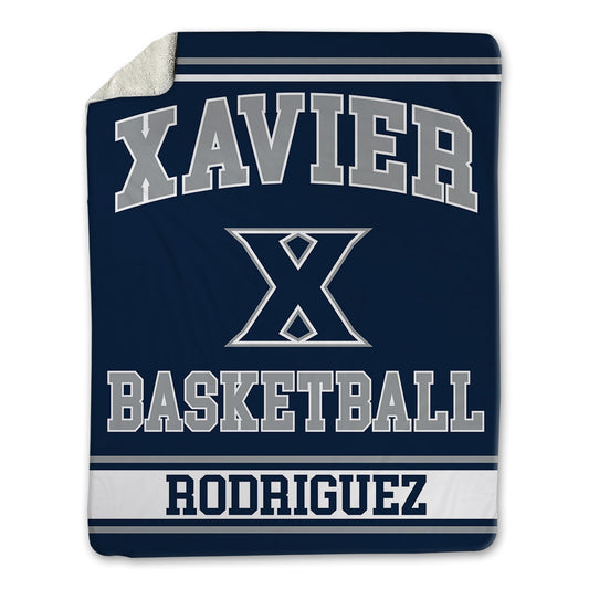 Xavier - NCAA Women's Basketball : Maria Rodriguez - Blanket-0