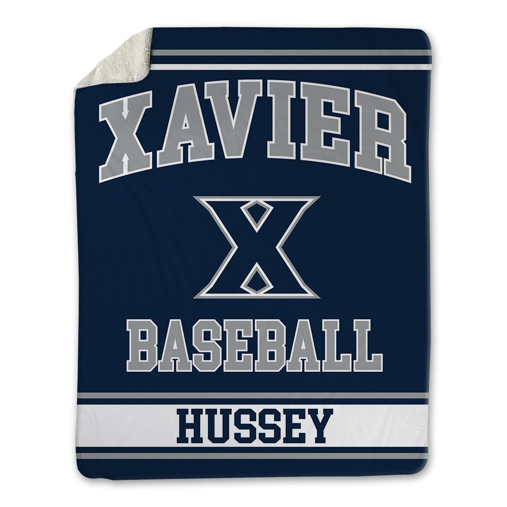 Xavier - NCAA Baseball : Ryan Hussey - Blanket-0