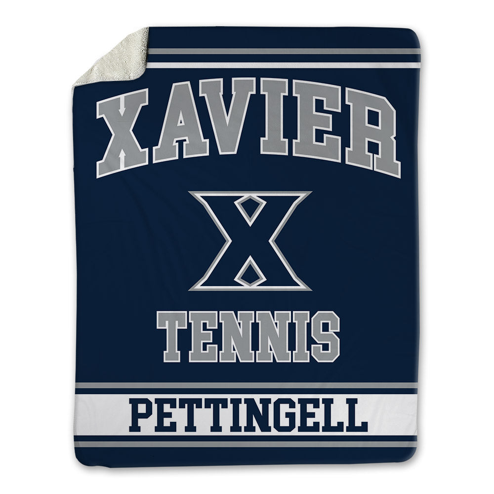 Xavier - NCAA Men's Tennis : Max Pettingell - Blanket-0