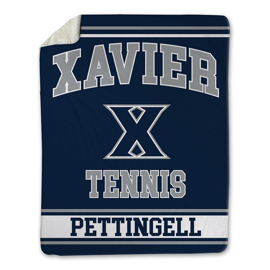 Xavier - NCAA Men's Tennis : Max Pettingell - Blanket-0