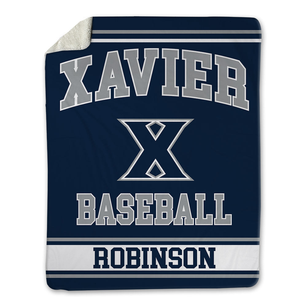 Xavier - NCAA Baseball : Cooper Robinson - Blanket-0