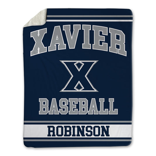 Xavier - NCAA Baseball : Cooper Robinson - Blanket-0
