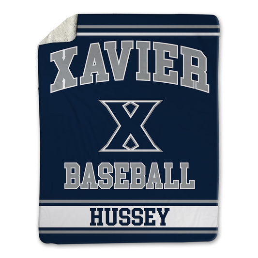 Xavier - NCAA Baseball : Ryan Hussey - Blanket-0