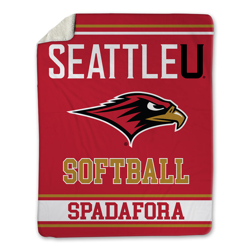 Seattle - NCAA Softball : Karen Spadafora - Blanket-0