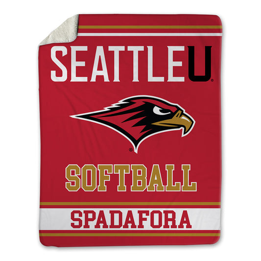 Seattle - NCAA Softball : Karen Spadafora - Blanket-0