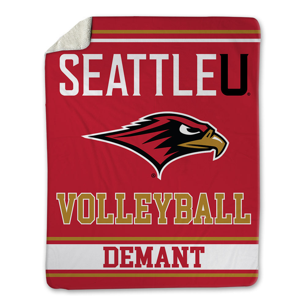 Seattle - NCAA Women's Volleyball : Janae Demant - Blanket-0