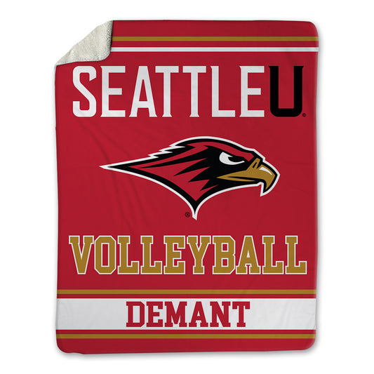 Seattle - NCAA Women's Volleyball : Janae Demant - Blanket-0