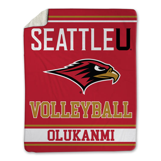 Seattle - NCAA Women's Volleyball : Orinayo Olukanmi - Blanket-0