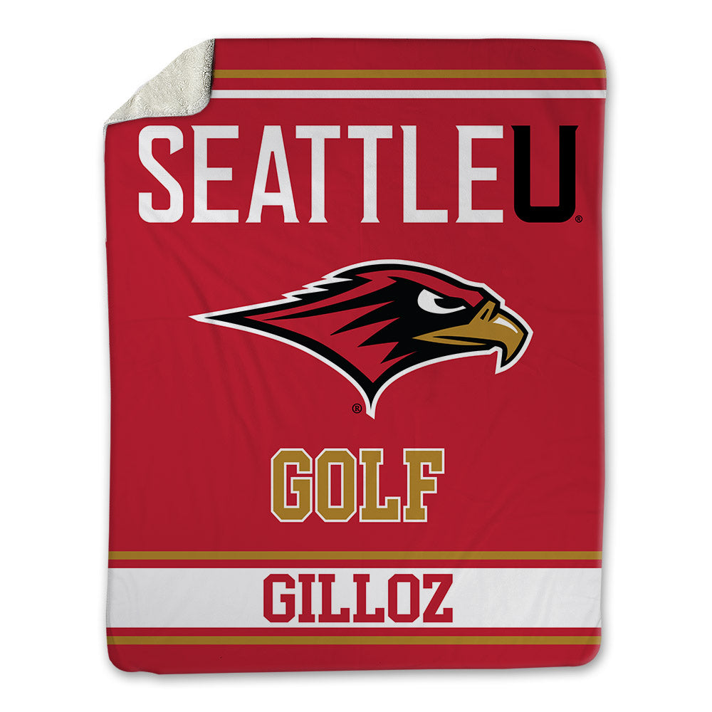 Seattle - NCAA Women's Golf : Melissa Gilloz - Blanket-0
