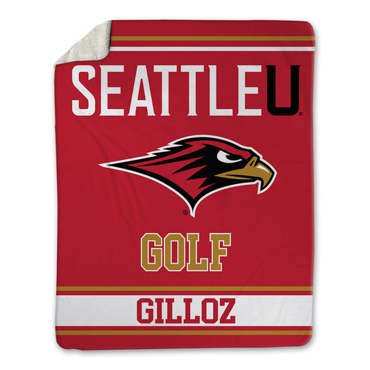 Seattle - NCAA Women's Golf : Melissa Gilloz - Blanket-0