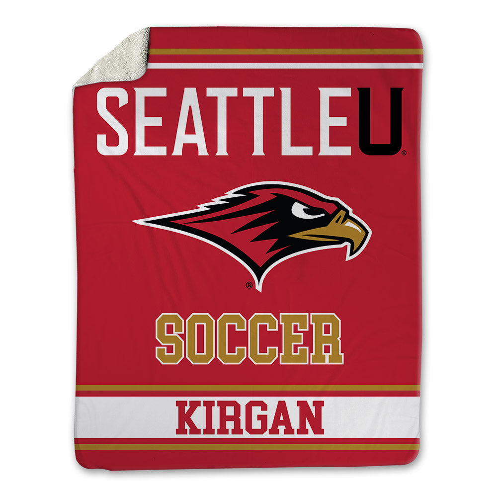 Seattle - NCAA Women's Soccer : Kassidy Kirgan - Blanket-0