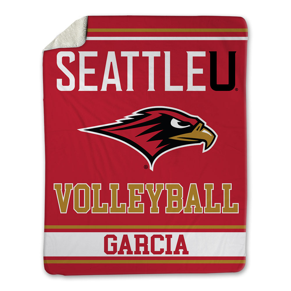 Seattle - NCAA Women's Volleyball : Clara Garcia - Blanket-0