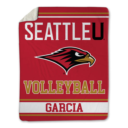 Seattle - NCAA Women's Volleyball : Clara Garcia - Blanket-0