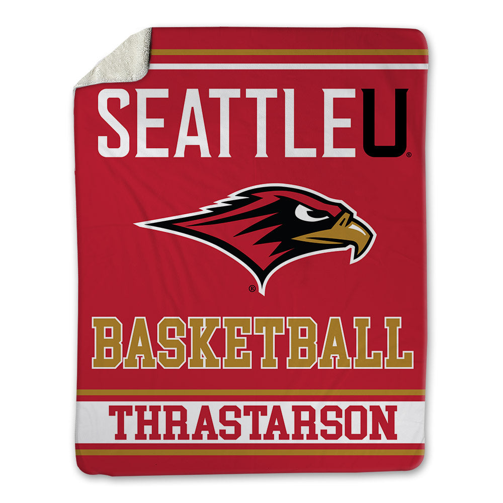 Seattle - NCAA Men's Basketball : Tomas Thrastarson - Blanket-0