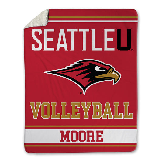 Seattle - NCAA Women's Volleyball : Linnaea Moore - Blanket-0