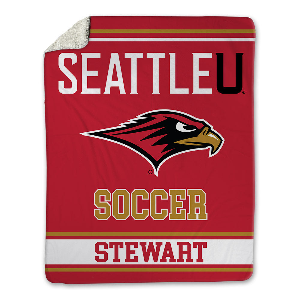 Seattle - NCAA Men's Soccer : River Stewart - Blanket-0