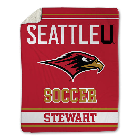 Seattle - NCAA Men's Soccer : River Stewart - Blanket-0