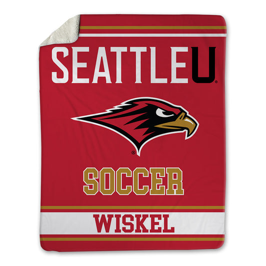 Seattle - NCAA Men's Soccer : Nico Wiskel - Blanket-0
