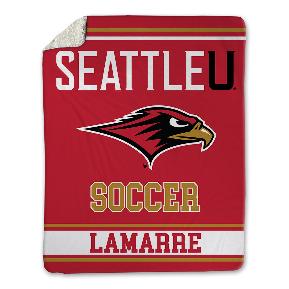 Seattle - NCAA Women's Soccer : Sonia Lamarre - Blanket-0