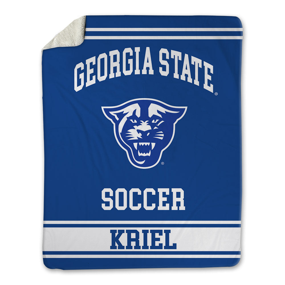 Georgia State - NCAA Men's Soccer : Leo Kriel - Blanket-0