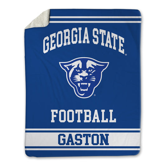 Georgia State - NCAA Football : Demonte Gaston - Blanket-0