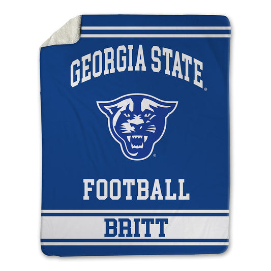 Georgia State - NCAA Football : Hunter Britt - Blanket-0