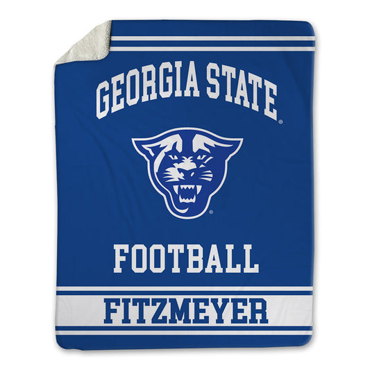 Georgia State - NCAA Football : Michael Fitzmeyer - Blanket-0