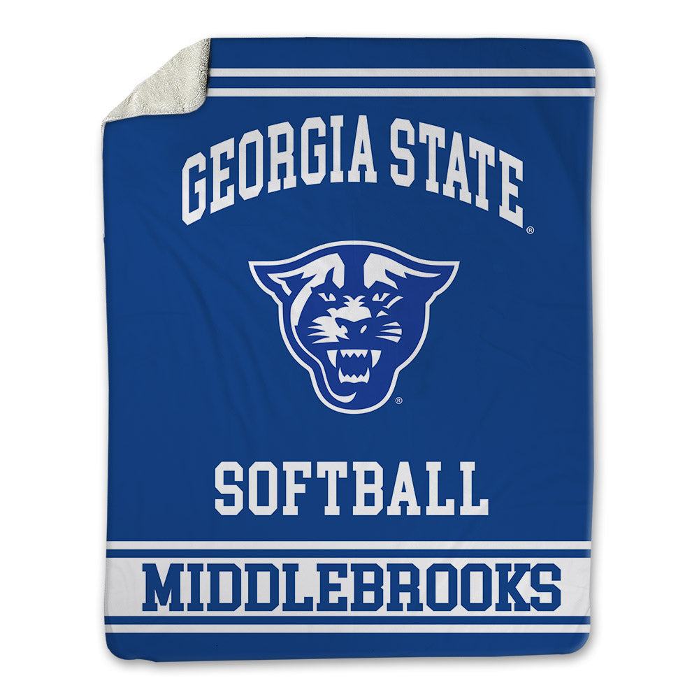 Georgia State - NCAA Softball : Chloe Middlebrooks - Blanket-0