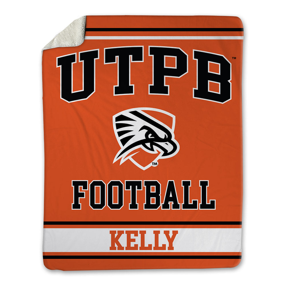 UTPB - NCAA Football : Heston Kelly - Blanket-0