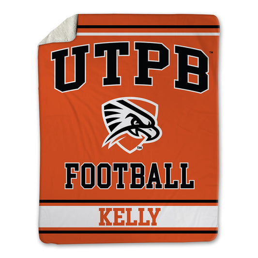 UTPB - NCAA Football : Heston Kelly - Blanket-0