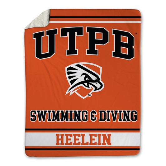 UTPB - NCAA Men's Swimming & Diving : Niklas Heelein - Blanket-0
