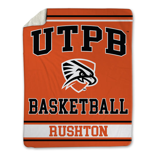 UTPB - NCAA Women's Basketball : Taysha Rushton - Blanket-0