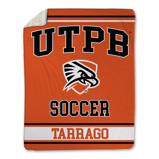 UTPB - NCAA Women's Soccer : Lorena Tarrago - Blanket-0