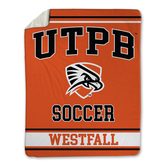 UTPB - NCAA Women's Soccer : Brooklyn Westfall - Blanket-0