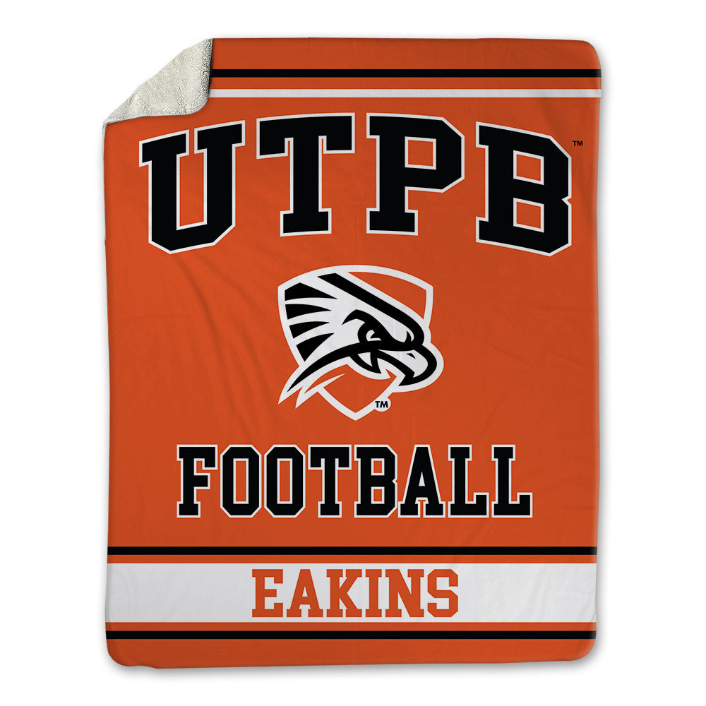 UTPB - NCAA Football : Torbyn Eakins - Blanket-0