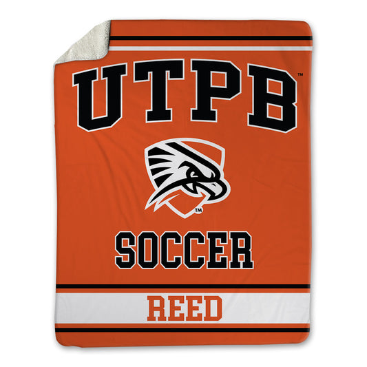 UTPB - NCAA Women's Soccer : Allyson Reed - Blanket-0