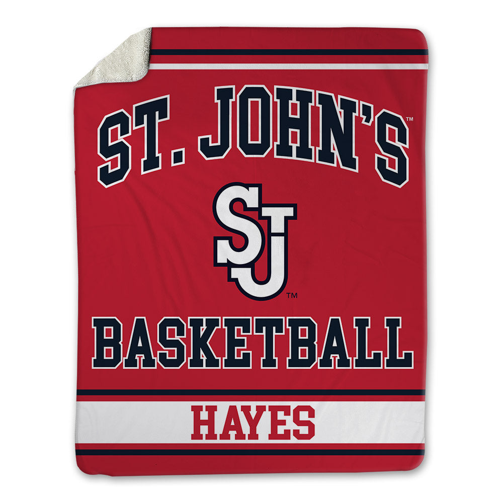 St. Johns - NCAA Women's Basketball : Kyla Hayes - Blanket-0