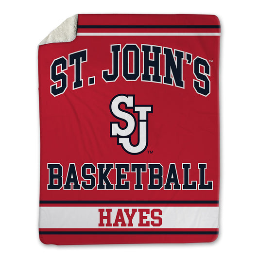 St. Johns - NCAA Women's Basketball : Kyla Hayes - Blanket-0