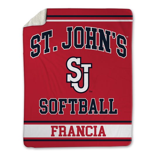 St. Johns - NCAA Softball : Loreley Francia - Blanket-0