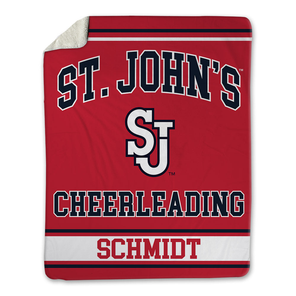 St. Johns - NCAA Cheerleading : Jordan Schmidt - Blanket-0