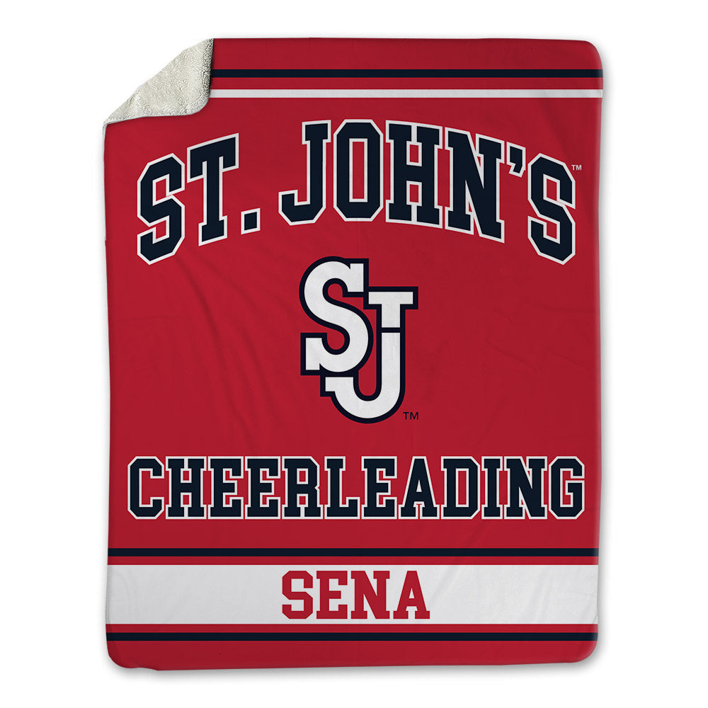 St. Johns - NCAA Cheerleading : Alexis Sena - Blanket-0
