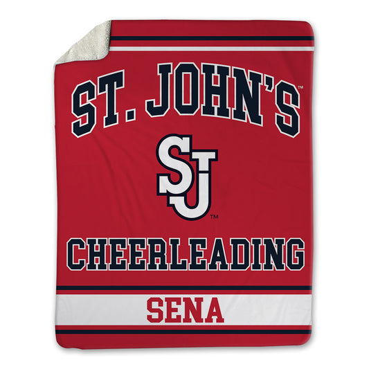 St. Johns - NCAA Cheerleading : Alexis Sena - Blanket-0