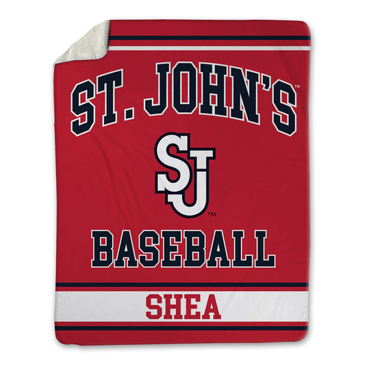 St. Johns - NCAA Baseball : Kieran Shea - Blanket-0