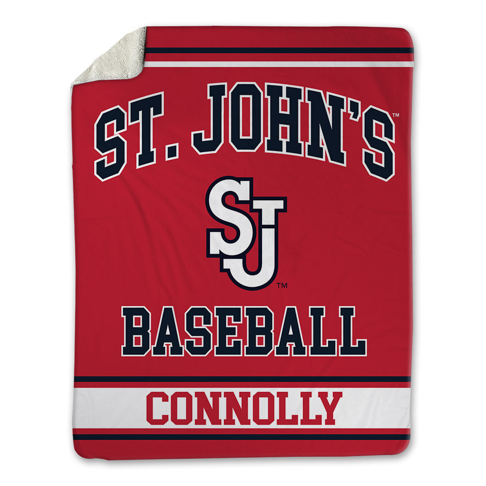 St. Johns - NCAA Baseball : Brendan Connolly - Blanket-0