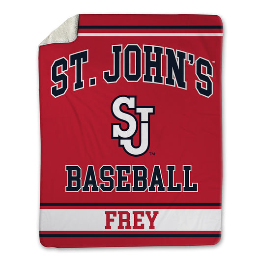 St. Johns - NCAA Baseball : Ayden Frey - Blanket-0